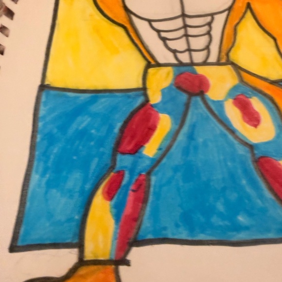 Colorful Fox Drawing - Picture 5 of 10